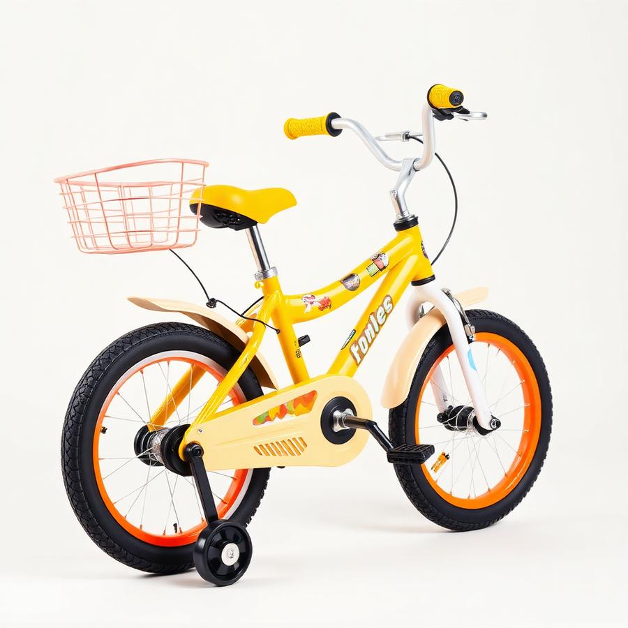Kids' Bicycle with Training Wheels