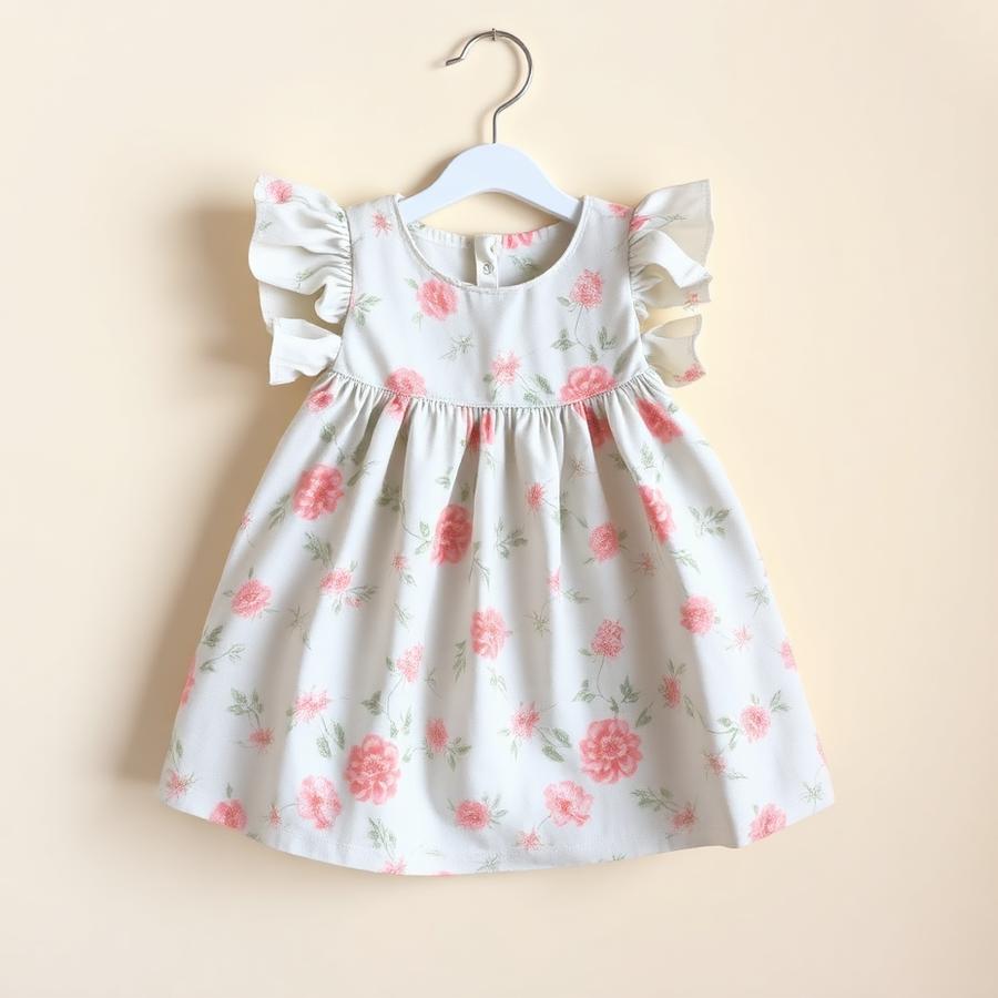 Floral Flutter Dress